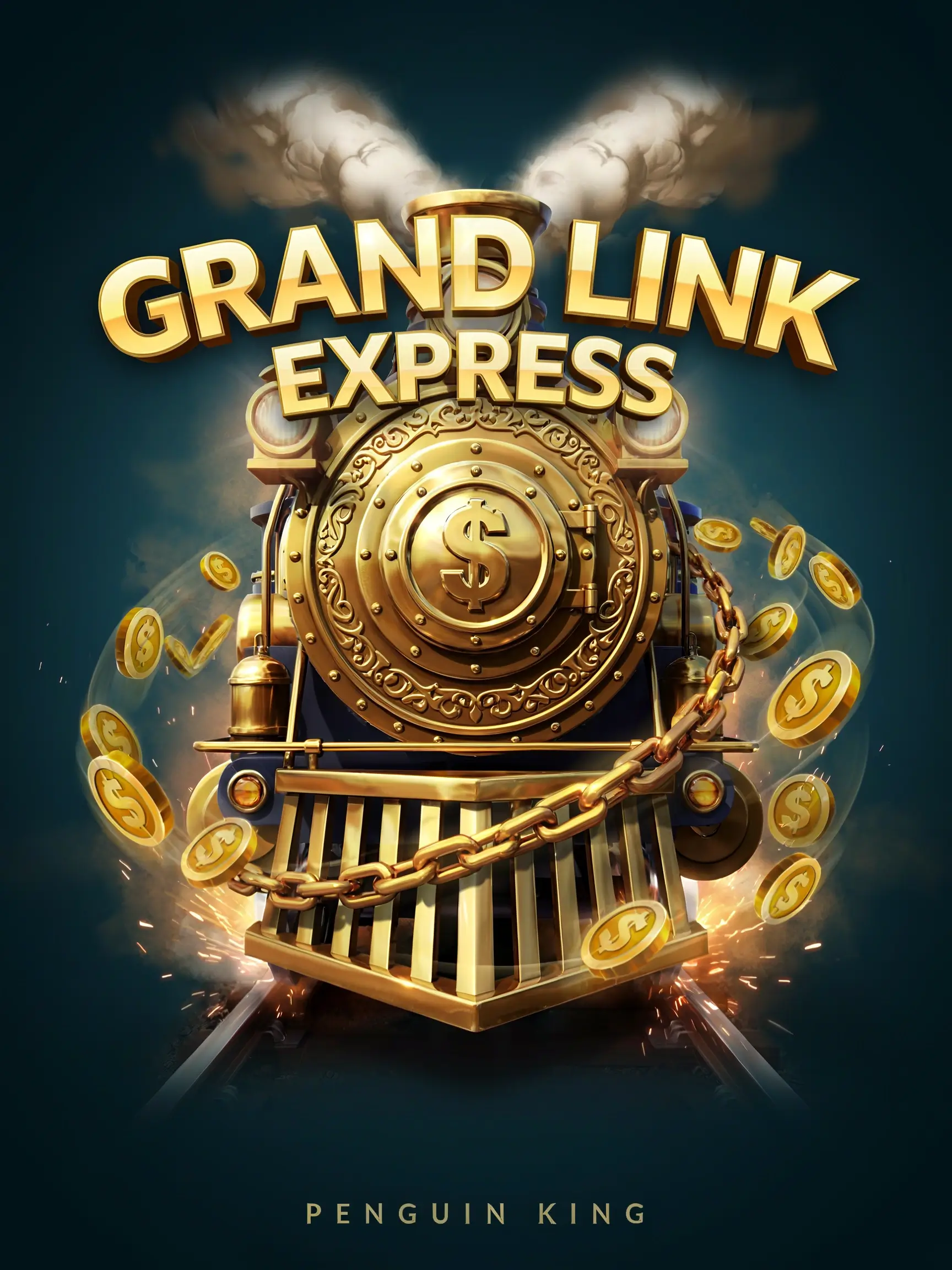 Title art for the Grand Link Express online pokie