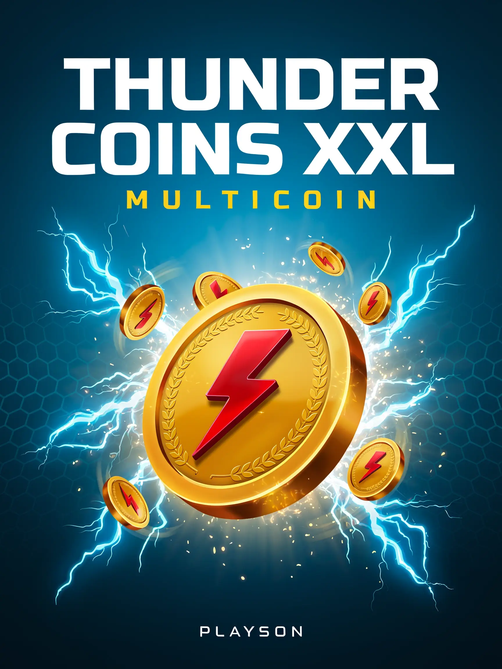 Reel art from the Thunder Coins XXL Multicoin pokie