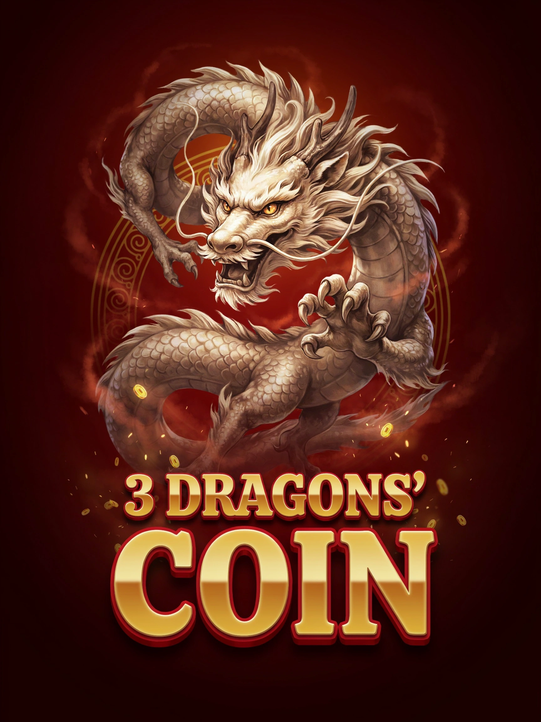 Reel art from the 3 Dragons Coin pokie